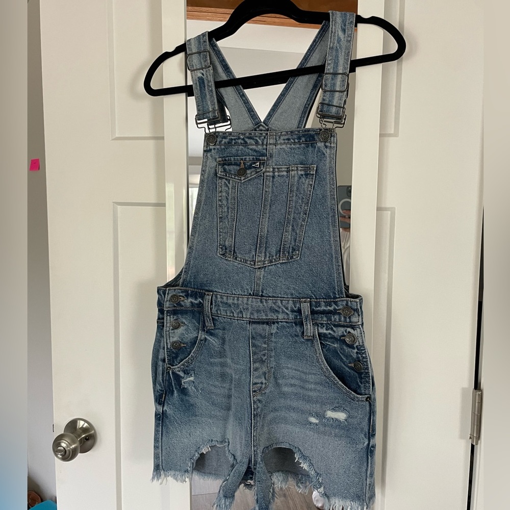 Hidden Denim Shortalls